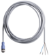 Kabel 5m z 4-polową wtyczką prostą M12 x 1