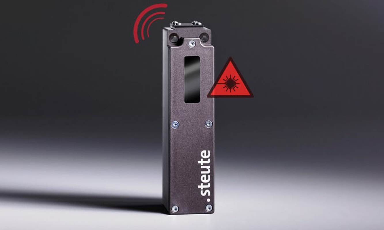 Lasersensor Kompakter Funk-Lasersensor | steute Controltec